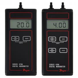 壓力測量-Dwyer 流體壓力計 Portable-手持式壓力計: Series 476A & 478A