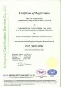 Certifications/PatentsISO 14001
