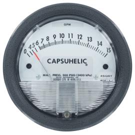 壓力測量-Dwyer 差壓錶-差壓錶: Capsuhelic® Series 4000