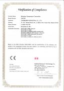 Certifications/PatentsTemperaturer Transmitter CE Cert