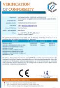 Certifications/PatentsFine Wire Welder CE Cert