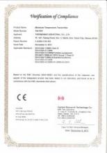 Certifications/PatentsTemperaturer Transmitter CE CertTemperature Transmitter